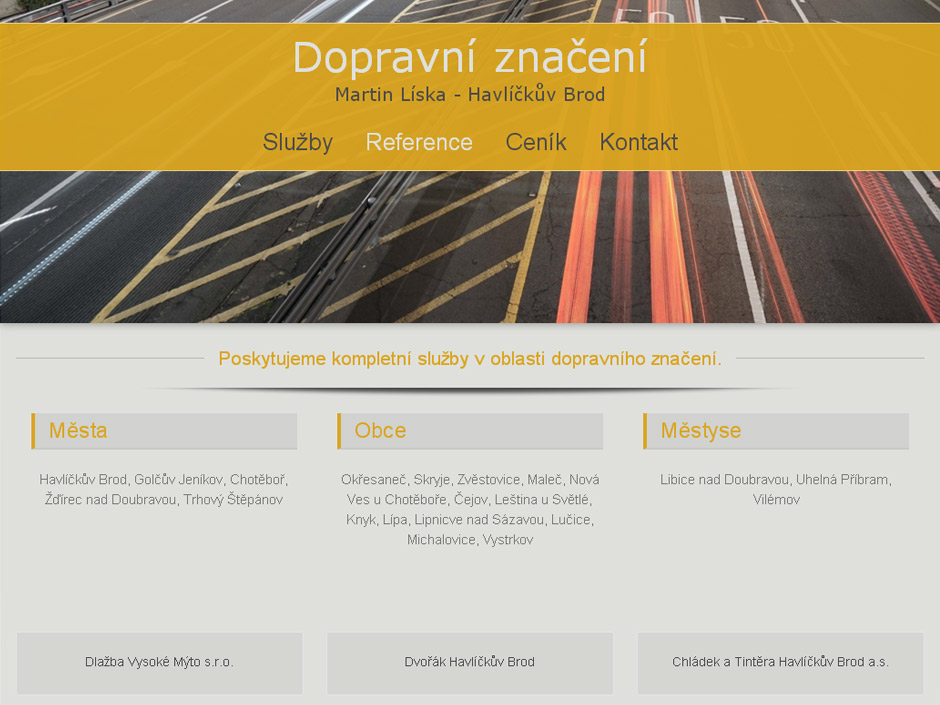 Dopravní značení