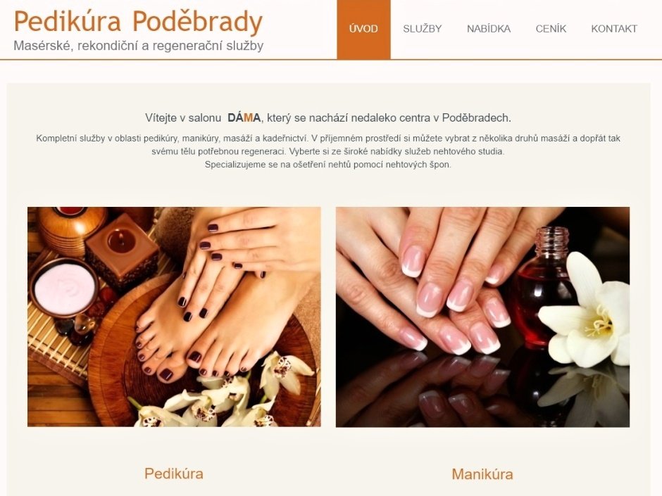 Pedikúra Poděbrady